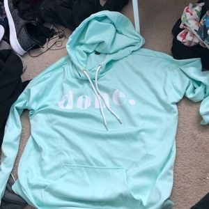 done. sweatshirt
